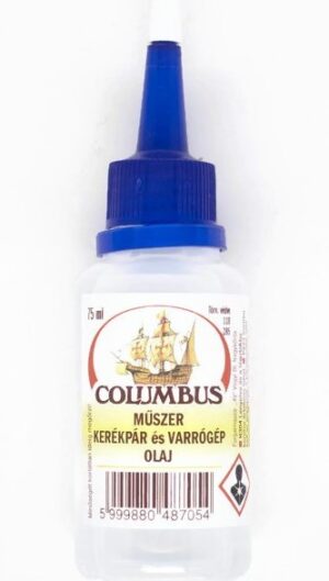 Varrógép olaj - Columbus műszerolaj