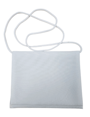 Ballagási tarisznya - fehér - 100% polyester